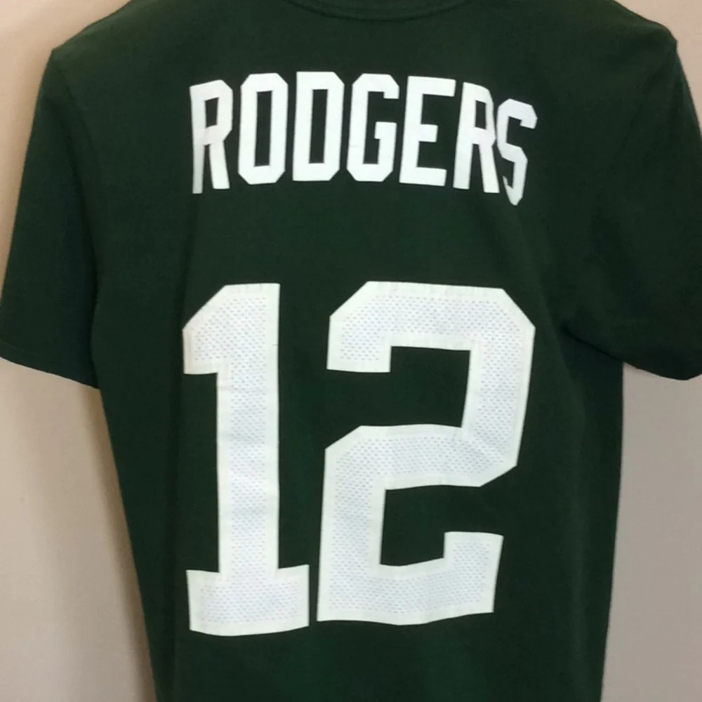 Nike NFL Green Bay Packers Aaron Rogers 12 T-Shirt